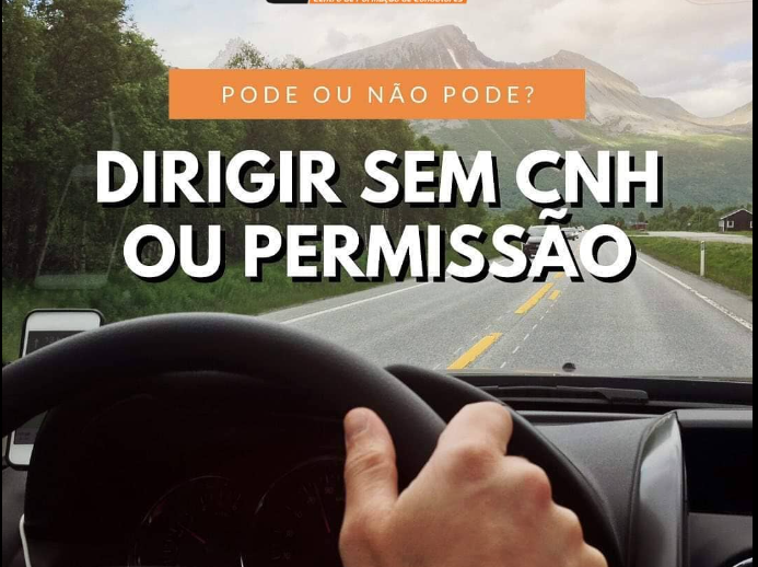 crime dirigir sem cnh